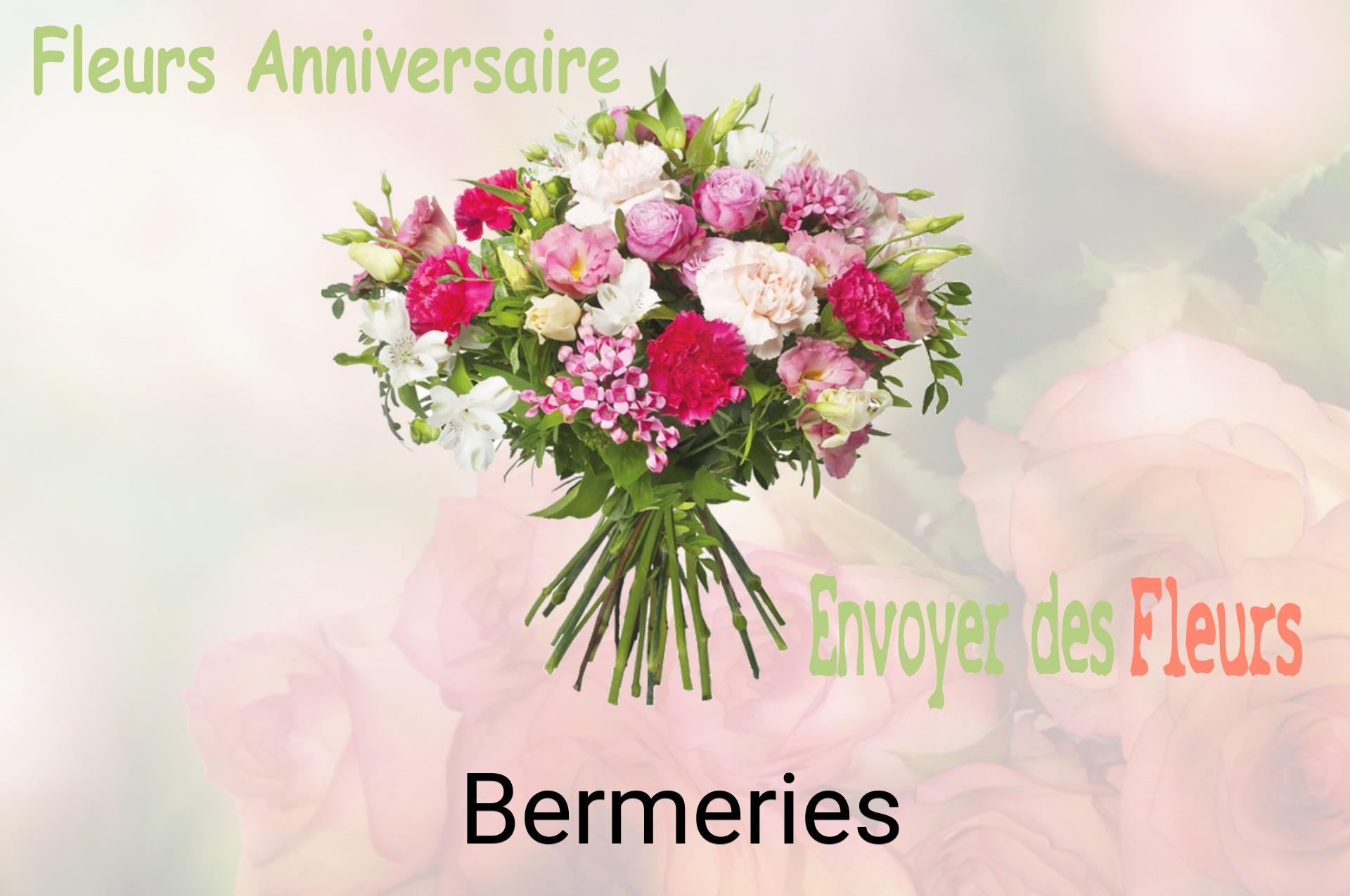 Bouquet de fleurs d’anniversaire livré à Bermeries
